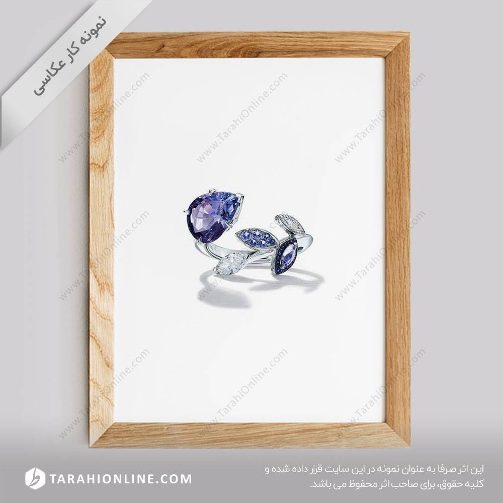 عکاسی از جواهرات - سنگ تزئینی